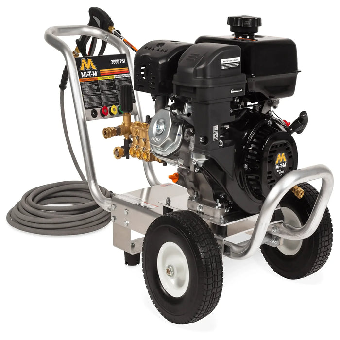 Mi-T-M CA-3003-1MAM Aluminum Pressure Washer – 3000 PSI, 3.0 GPM, OHV engine