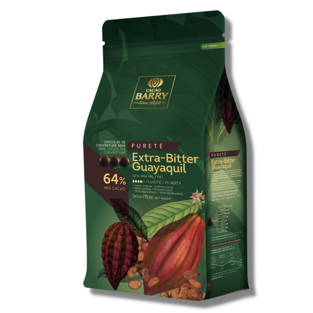 This is a  CACAO BARRY GUAYAQUIL 64%