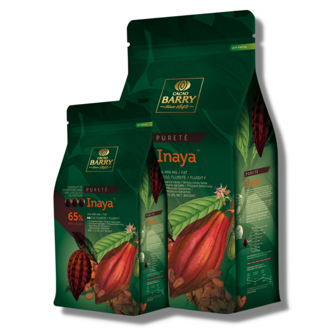 This is a CACAO BARRY INAYA 65%