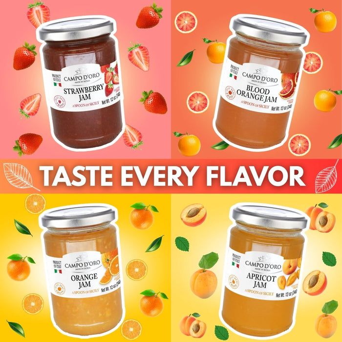 Campo D'Oro, Sicilian Blood Orange Marmalade