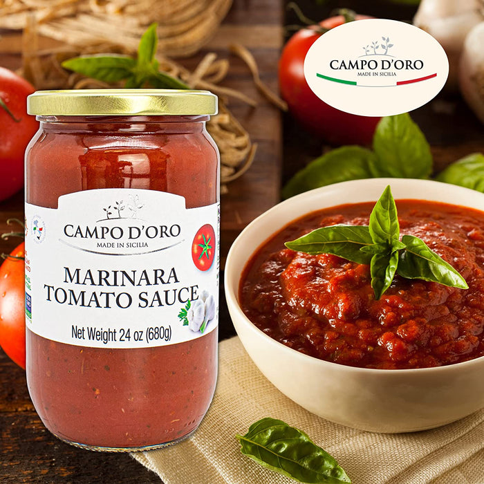 Campo D'Oro, Marinara Tomato Sauce 24 oz