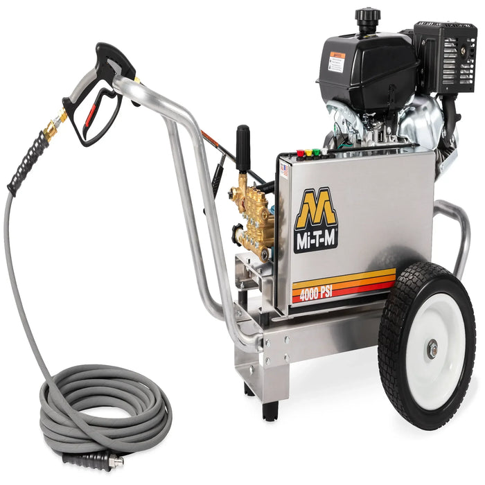 Mi-T-M CBA-4004-1MCK Belt Drive Pressure Washer – 4000 PSI, Kohler CH440