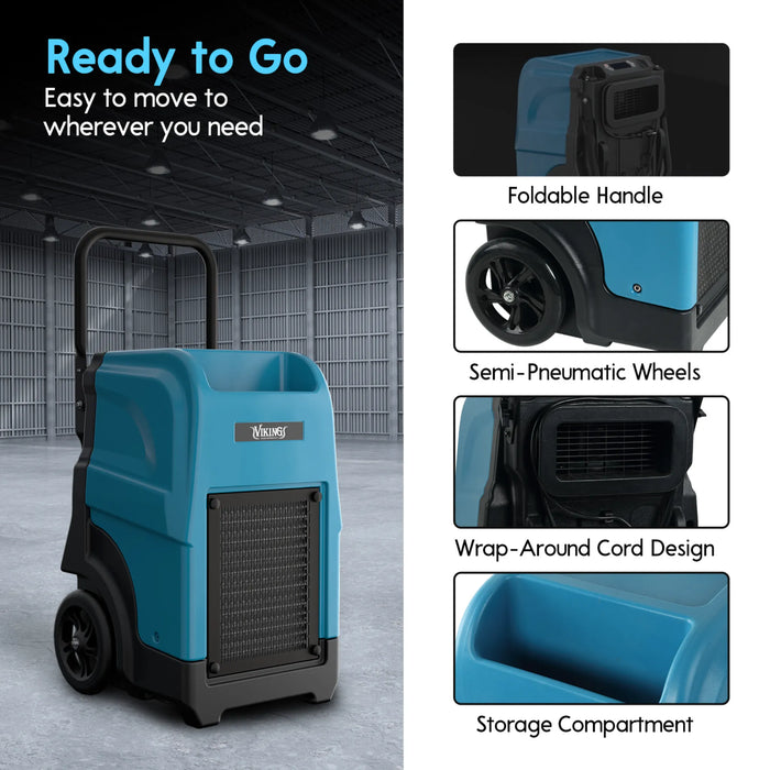 XPOWER VIKING CD-90L Commercial LGR Dehumidifier - Industrial Use