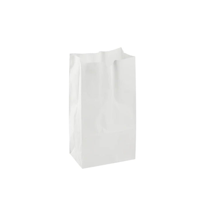 Paper Bag, 4 lb, White - 2,000 pcs