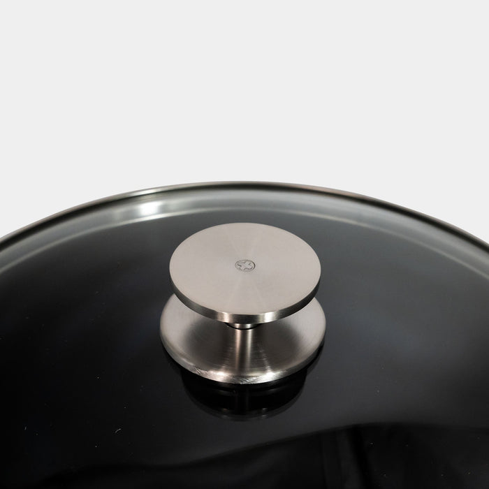 CXD DOU Ceramic Nonstick Stock Pot with Glass Lid