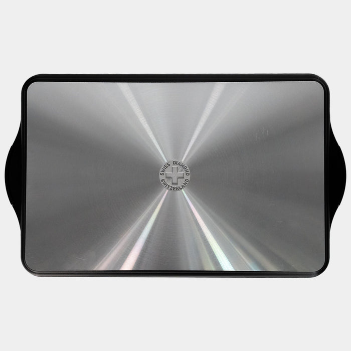 CHD Nonstick 17" x 11" Double-Burner Griddle