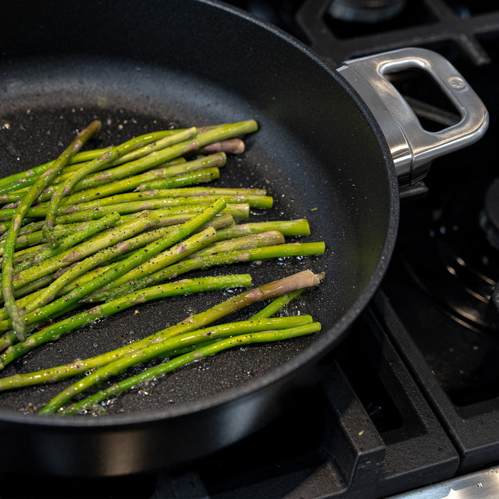 CHD Nonstick Sauteuse with Glass Lid