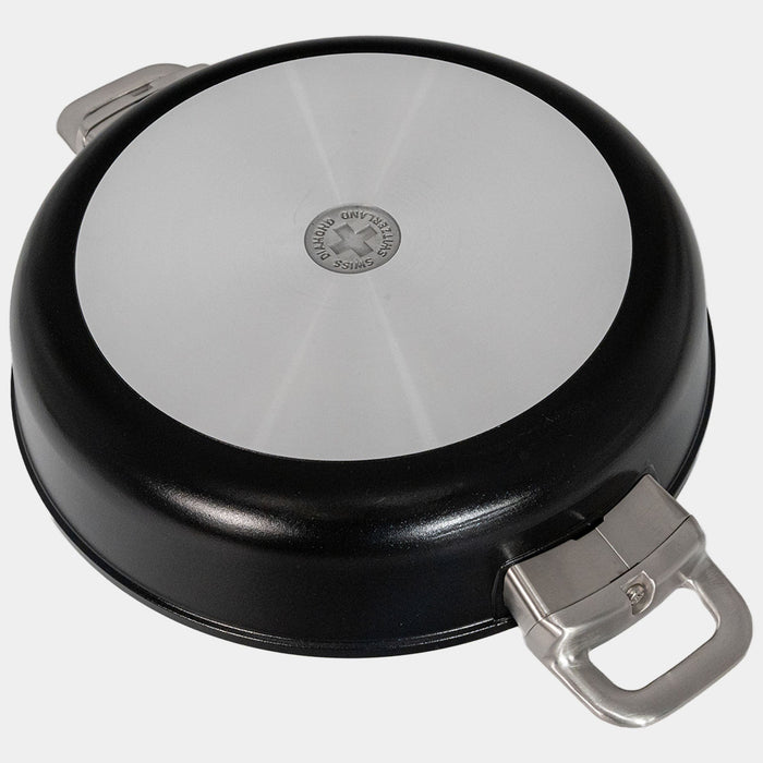 CHD Nonstick Sauteuse with Glass Lid