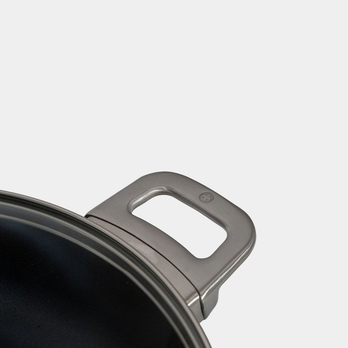 CHD Nonstick Sauteuse with Glass Lid