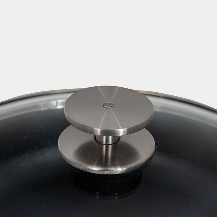 CHD Nonstick Sauteuse with Glass Lid