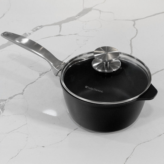 CHD Nonstick Saucepan with Glass Lid