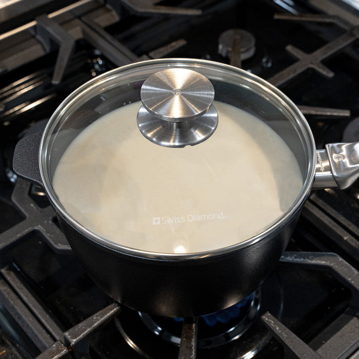 CHD Nonstick Saucepan with Glass Lid