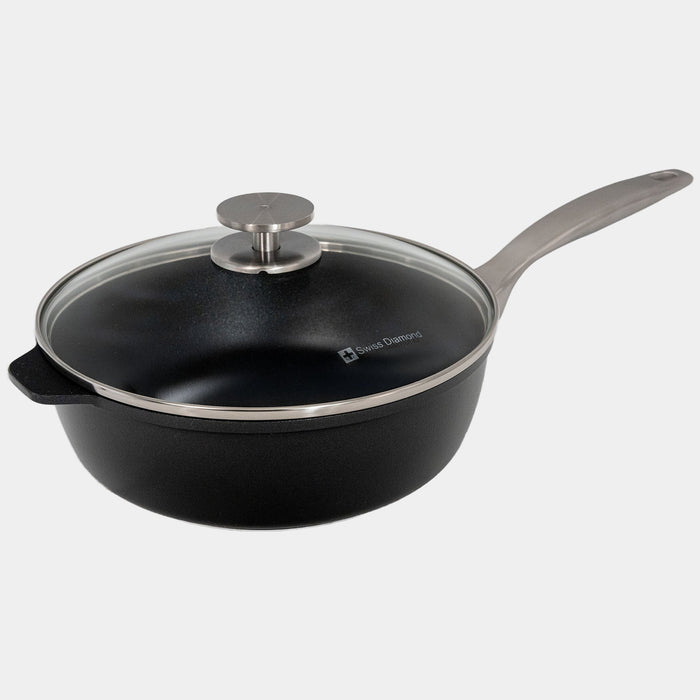 CHD Nonstick Saute Pan with Glass Lid