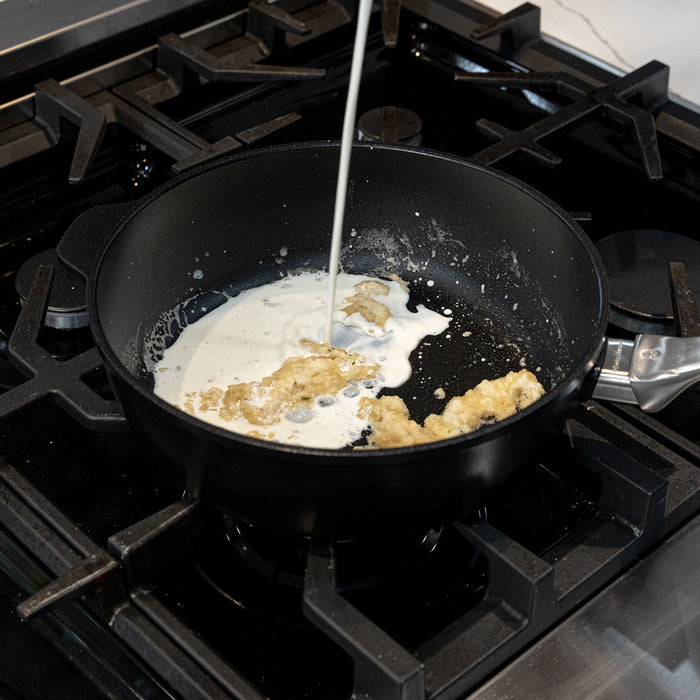 CHD Nonstick Saute Pan with Glass Lid