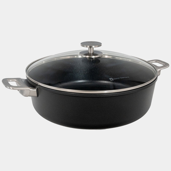 CHD Nonstick Braiser with Glass Lid