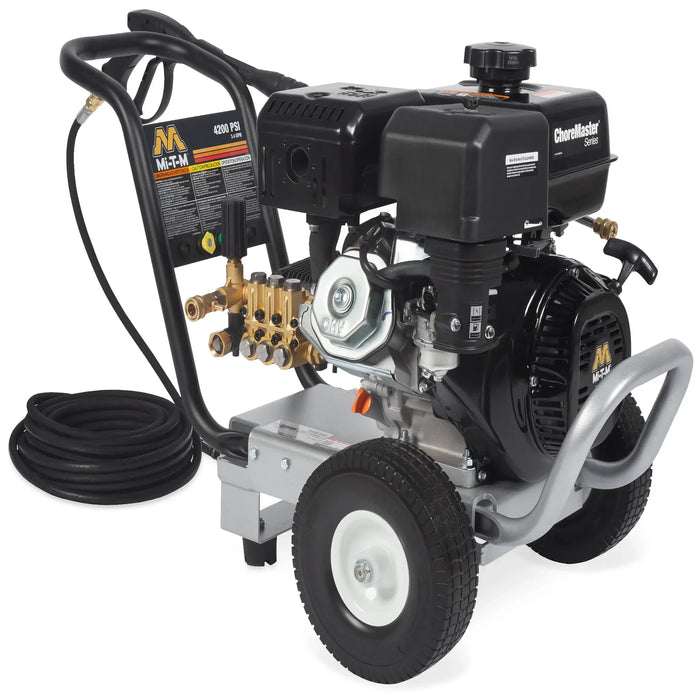 Mi-T-M CM-4200-0MMB Gasoline Pressure Washer – 4200 PSI, 3.4 GPM, 14280 CU