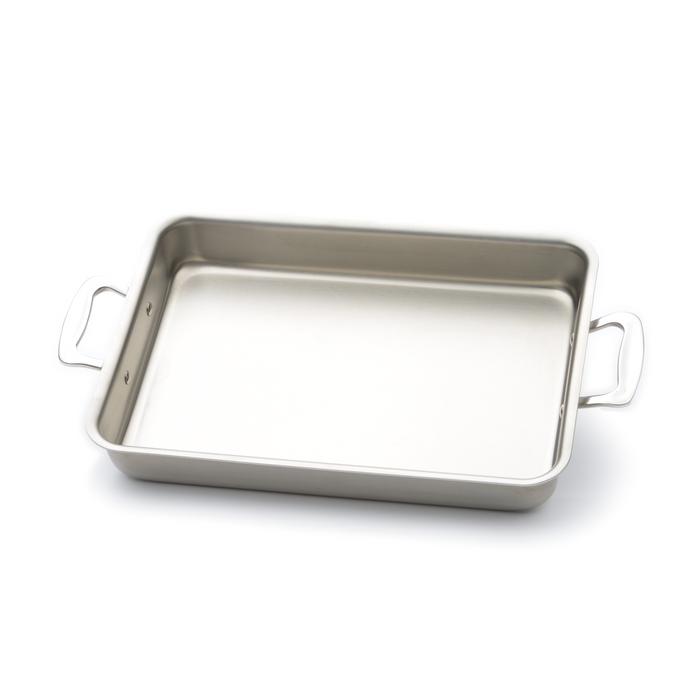 9" x 13" Multi Ply Stainless Steel Bake & Roast Pan