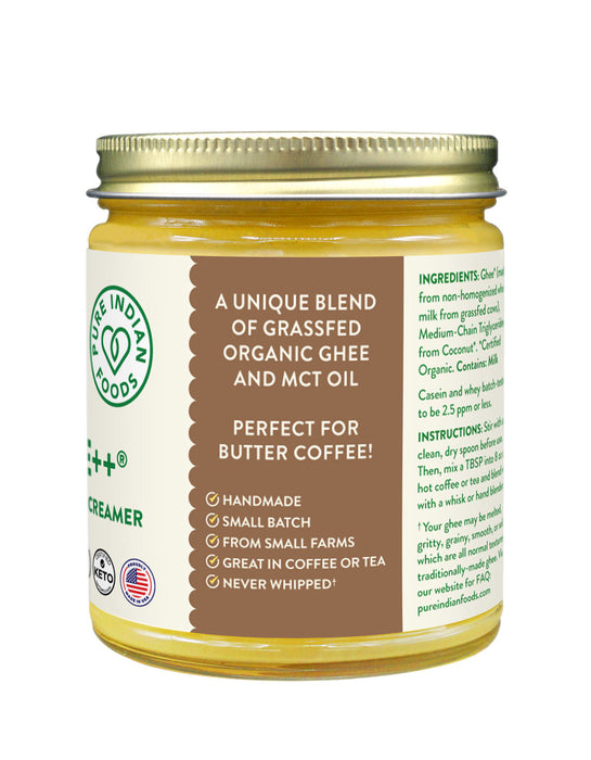 Coffee++ Butter Coffee Creamer, Certified Organic