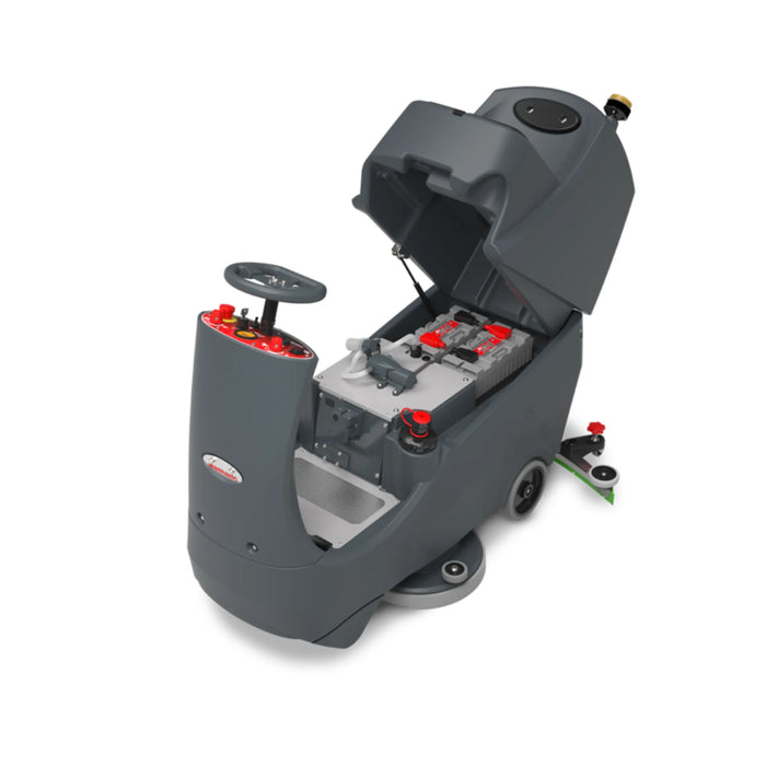 NaceCare CRL 2128/100T 28″ Ride-On Scrubber – 2 NX1K Batteries - K-916888-C2B