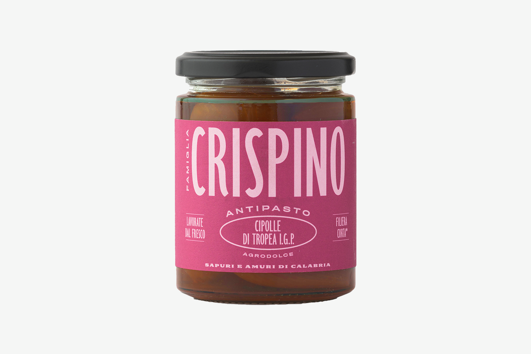 Famiglia Crispino Sweet Tropea Onion Antipasto — IGP Certified Italian Red Onions