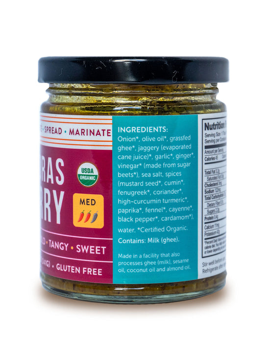 Madras Curry, Certified Organic - 8.5 oz