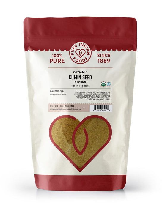 Cumin Seeds (Jeera), Certified Organic