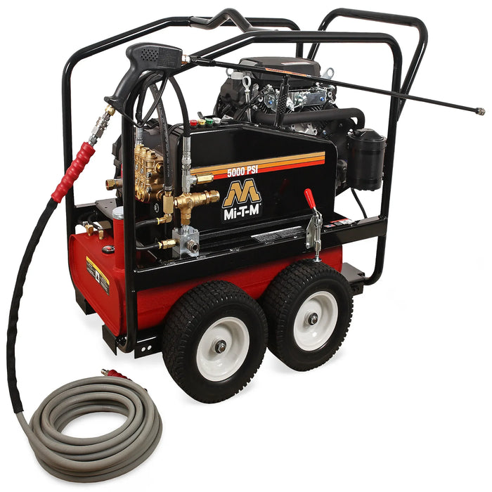 Mi-T-M CWC-5004-4MAV Belt Drive Pressure Washer – 5000 PSI, Vanguard 627cc, AR