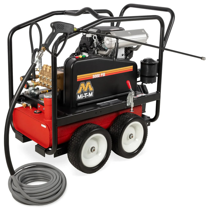 Mi-T-M CWC-5005-4MGH CWC Gasoline Belt Drive Pressure Washer – 5000 PSI, 449 lbs