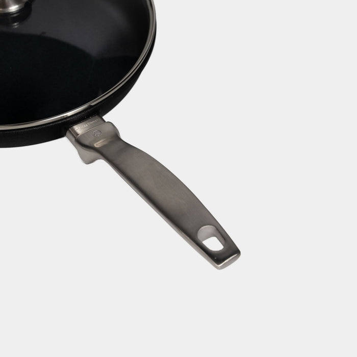 CXD DOU Ceramic Nonstick Fry Pan with Glass Lid
