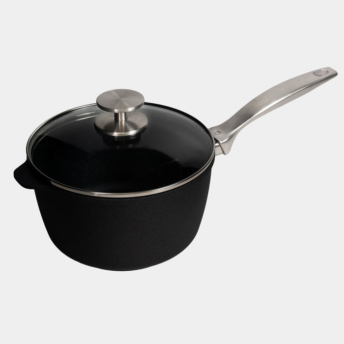 CXD DOU Ceramic Nonstick Saucepan with Glass Lid