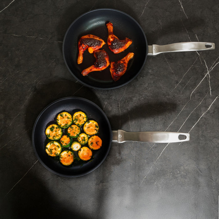 CXD DOU Ceramic Nonstick 2-Piece Small Fry Pan Set (8" & 10.25")