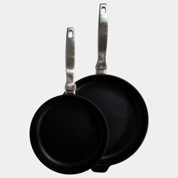 CXD DOU Ceramic Nonstick 2-Piece Fry Pan Set (9.5" & 11")