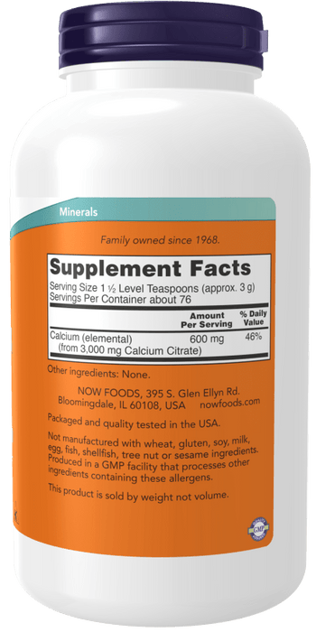 Calcium Citrate Pure Powder