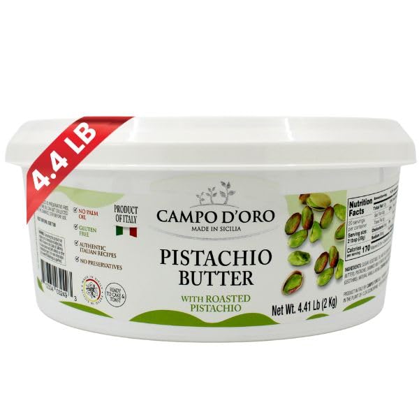 Campo D’Oro, Pistachio Butter Cream, 4.4 lb