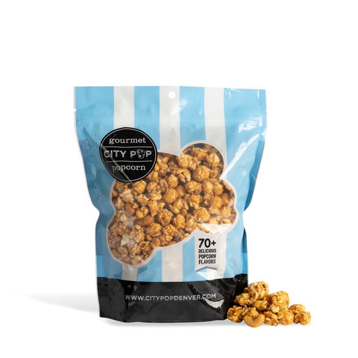 Caramel Cashew Popcorn