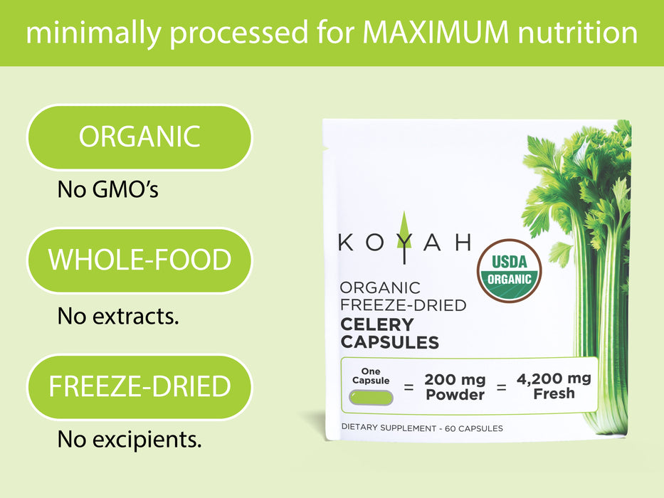 Organic Celery Capsules