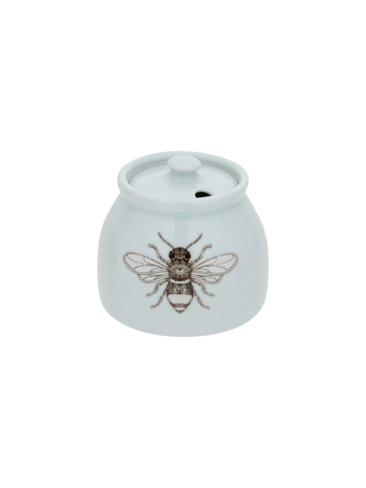 Ceramic Honeybee Honey Pot