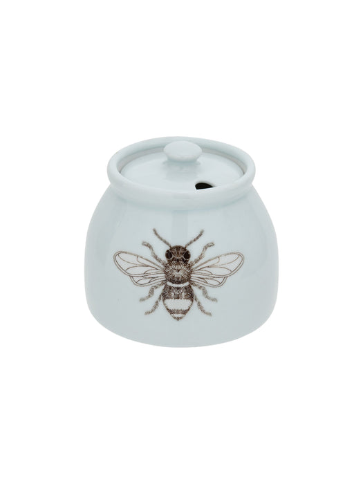 Ceramic Honeybee Honey Pot