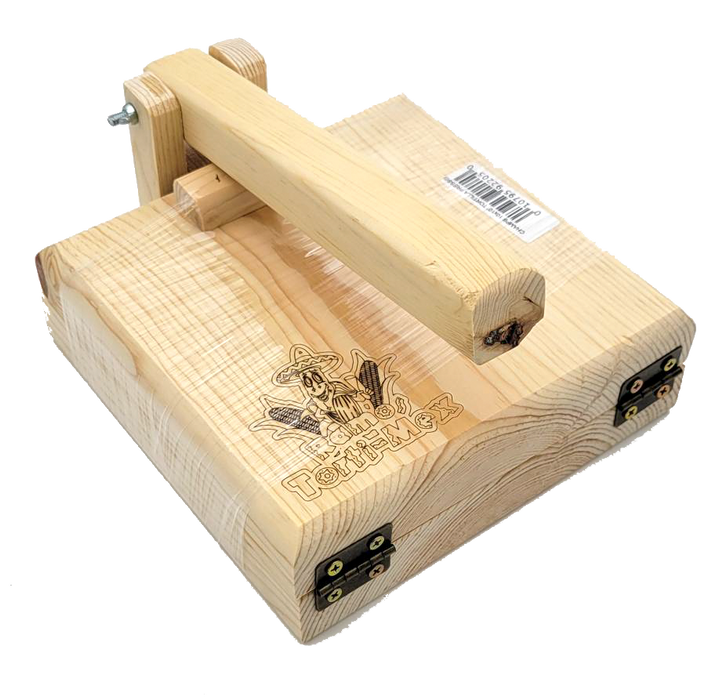 Champs Pine Tortilla Press 10" x 10"