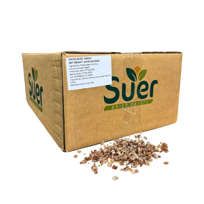 Premium Diced/Chopped Dried Dates - Natural Sweetener & Healthy Snack