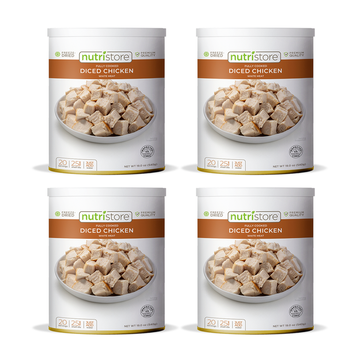 Chicken Dices Freeze Dried - #10 Can