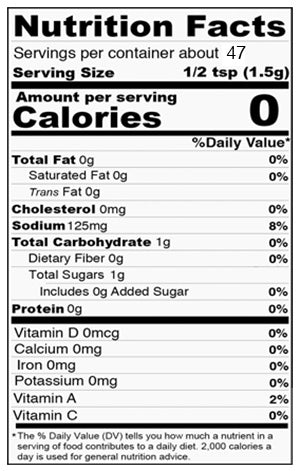 Stello Foods Spices - Chili Seasoning 2.5 oz