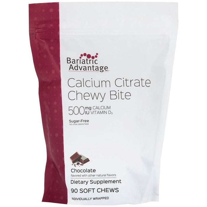Calcium Chewy Bites 500mg BAG - Bariatric Advantage
