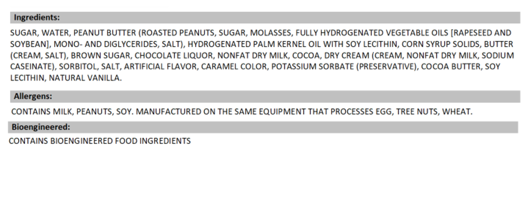 Peanut Butter Chocolate Fudge (1/2 Pound)