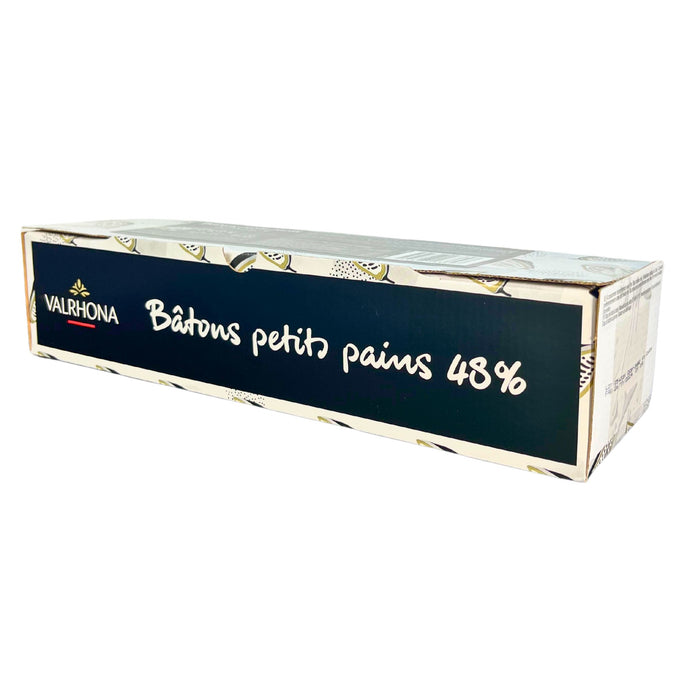 Valrhona 48% Dark Chocolate Batons – Baking sticks for croissants and pain au chocolat, available in 1.6kg and 9.6kg boxes