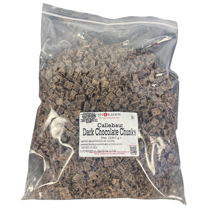 Callebaut Dark Chocolate Chunks – Semi-Sweet, Kosher, 5 lb & 50 lb – SPECIALTY FOOD SOURCE — Specialty Food Source