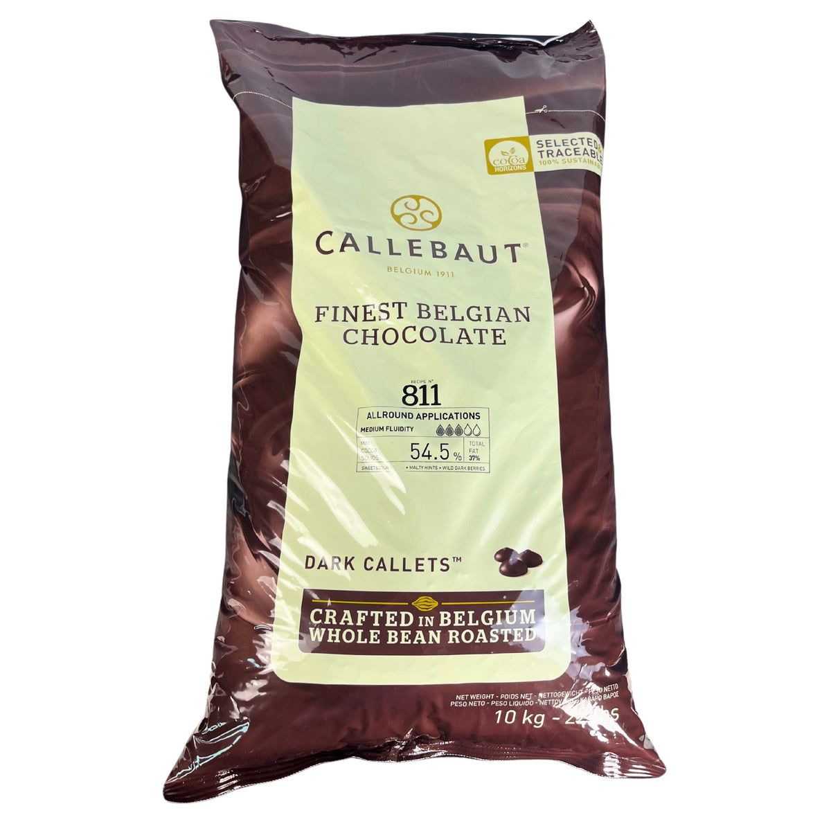 811 Dark Chocolate Callets — 54.5%