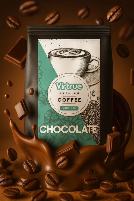 Chocolate Flavored Coffee – 16oz | Virtrue Premium