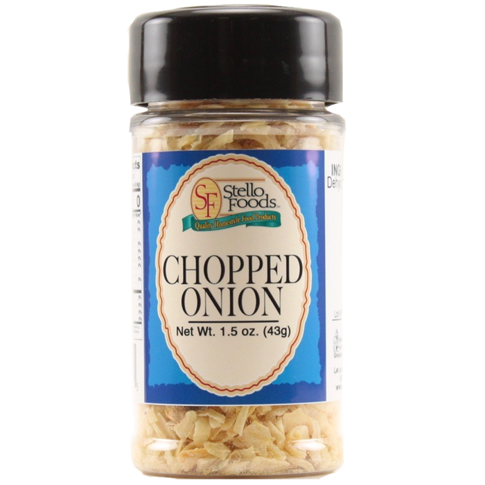 Stello Foods Spices - Onion - Chopped 1.5 oz