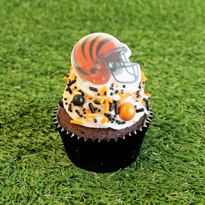 Pro-Football Cupcake Rings